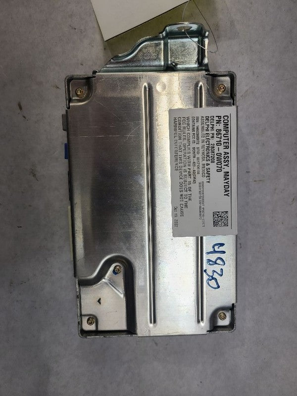 Chassis ECM Communication Mayday System Fits 07 LEXUS LS460 606932