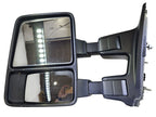 Driver Side View Mirror Manual Dual Arms Fits 13-16 FORD F250SD PICKUP