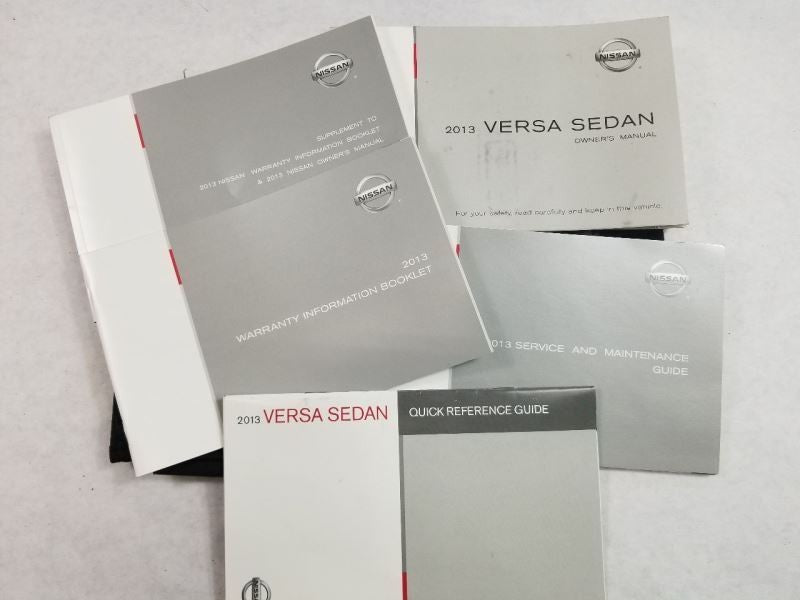 VERSA     2013 Owners Manual 496840