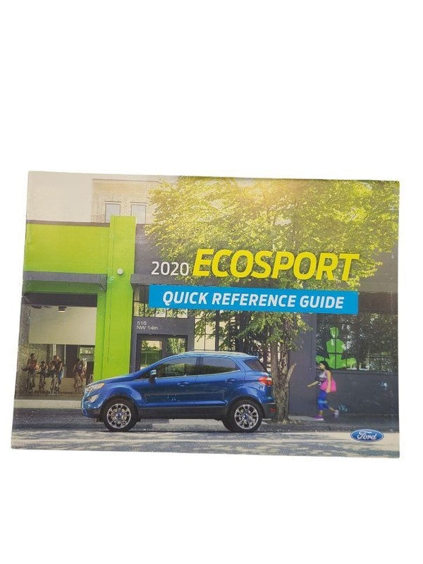 ECOSPORT  2020 Owners Manual 617657