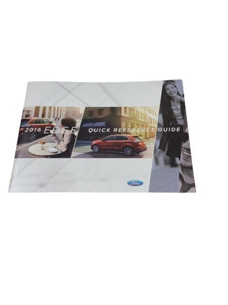 EDGE      2016 Owners Manual 593435