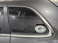 Driver Quarter Glass Privacy Tint Chrome Trim Fits 14-18 CHEROKEE 6234