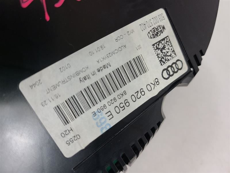 Speedometer Cluster Sedan 180 MPH Fits 10-12 AUDI A4 558057