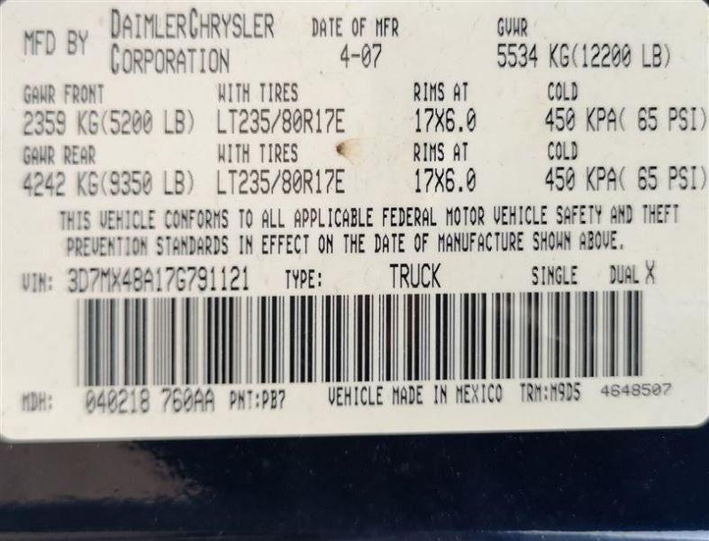 Timing Cover 6.7L Diesel Outer Fits 03-09 DODGE 2500 PICKUP 198604