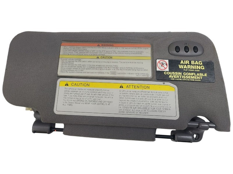 QX4       1999 Sun Visor 658278