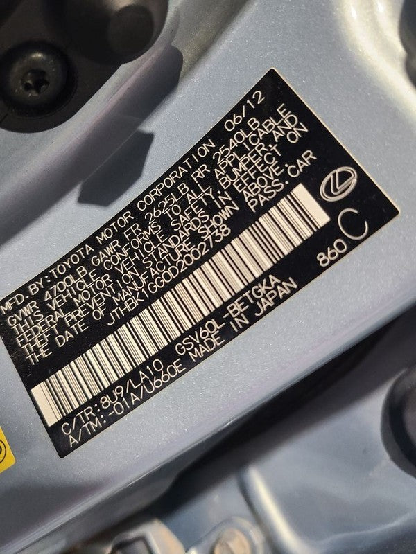 Engine ECM Electronic Control Module Fits 13-14 LEXUS ES350 656605