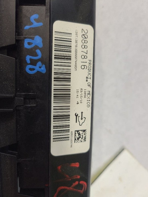 Temperature Control With AC Manual Control Fits 10-11 SIERRA 1500 PICK