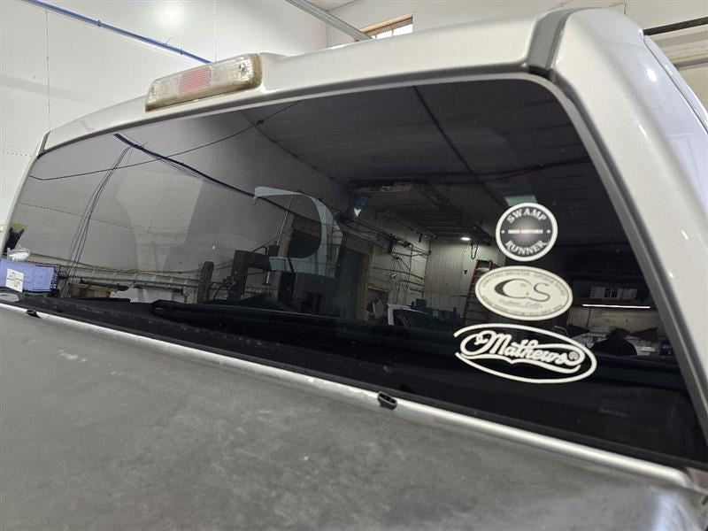 Back Glass Fixed Privacy Tint Non-heated Fits 09-14 FORD F150 PICKUP 5