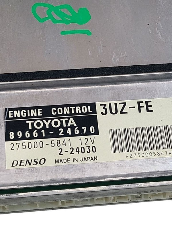 Engine ECM Electronic Control Module Fits 03 LEXUS SC430 651059