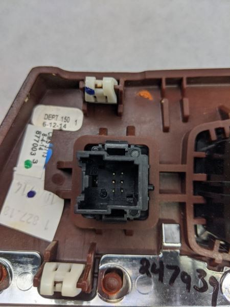 Bezel With Switches Fits 2015 MKX 247939