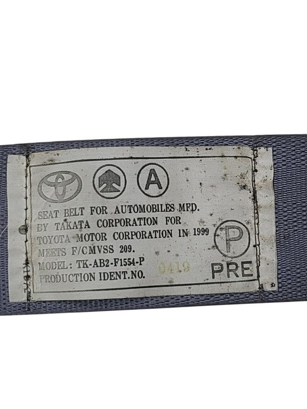 4 RUNNER  1999 Seat Belt Front 672857