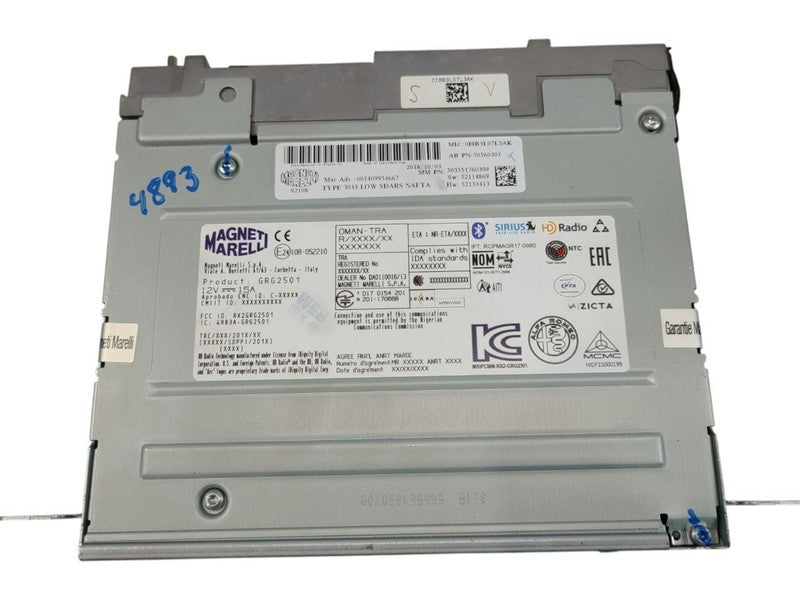 Audio Equipment Radio Receiver Fits 2019 GIULIA 613938 50560301