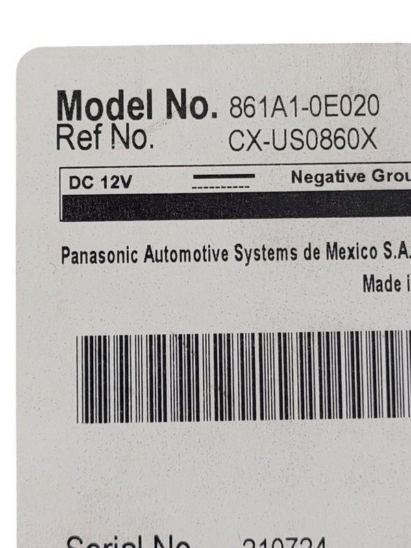 Chassis ECM Communication Multimedia Interface Fits 10-11 TUNDRA 61202