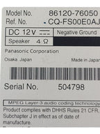 Audio Equipment Radio Receiver 518B0 Face ID Fits 11-13 LEXUS CT200H 5