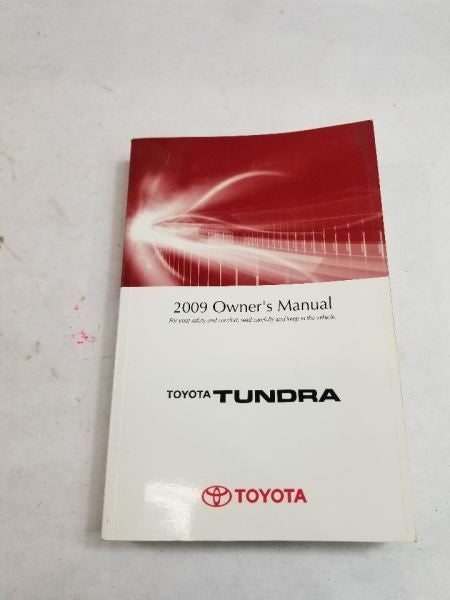 TUNDRA    2009 Owners Manual 501568