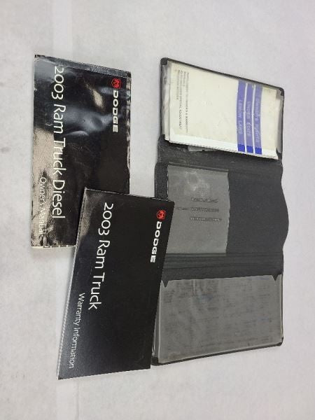RAM2500   2003 Owners Manual 554245