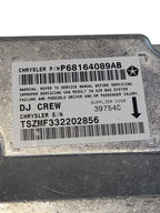 Chassis ECM  Crew Cab Thru 1/15/2012 Fits 12 DODGE 2500 PICKUP 671451
