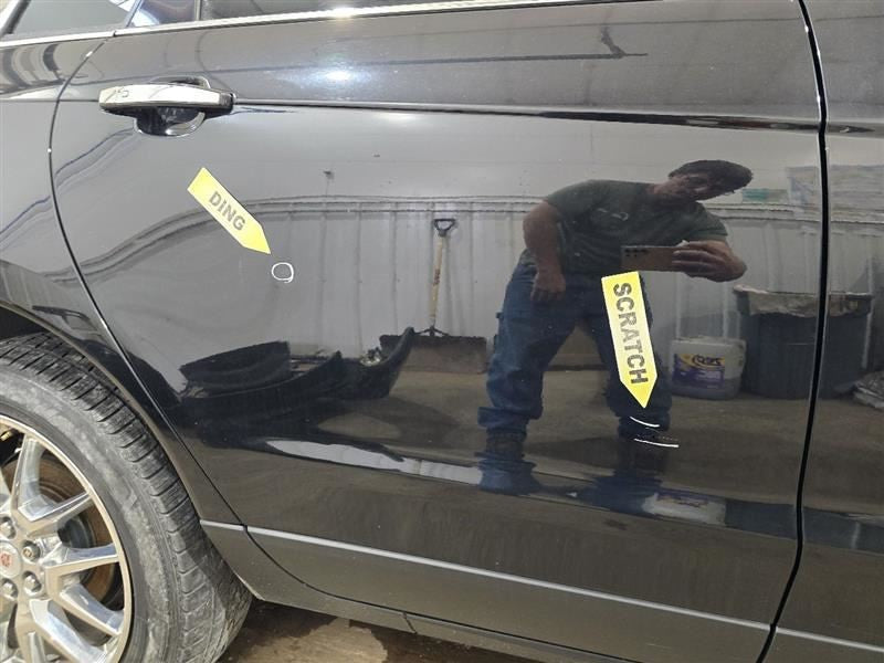 Passenger Right Rear Side Door Without Solar Fits 13-16 SRX 592345
