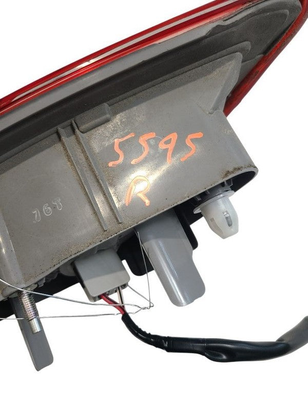 Passenger Tail Light Decklid Mounted With Red Outline Fits 07-09 CAMRY