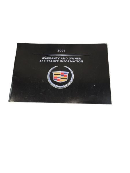ESCALAESV 2007 Owners Manual 587493
