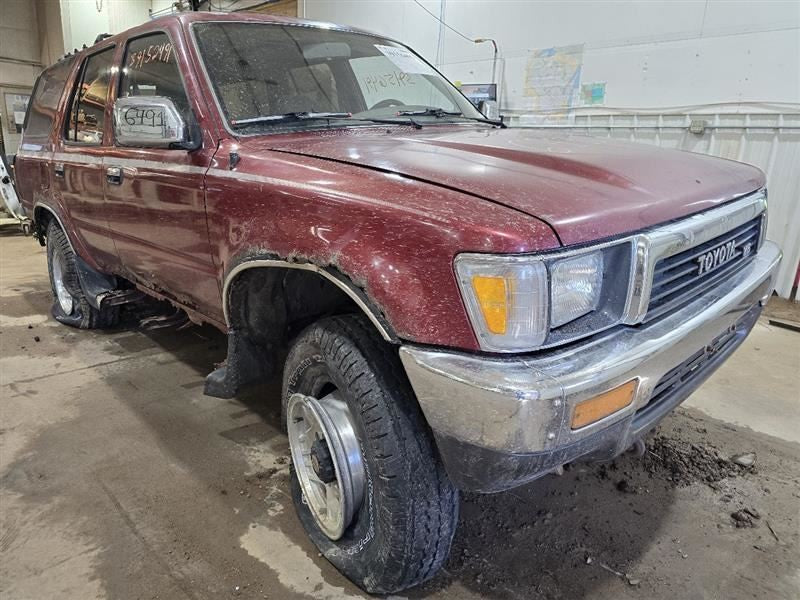 FRONT 4 RUNNER  1991 Driver's Side Retractor Seat Belt Front 582017