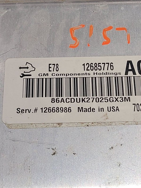 Engine ECM Electronic Contrl Module 1.4L VIN B Fits 17-21 ENCORE 63985