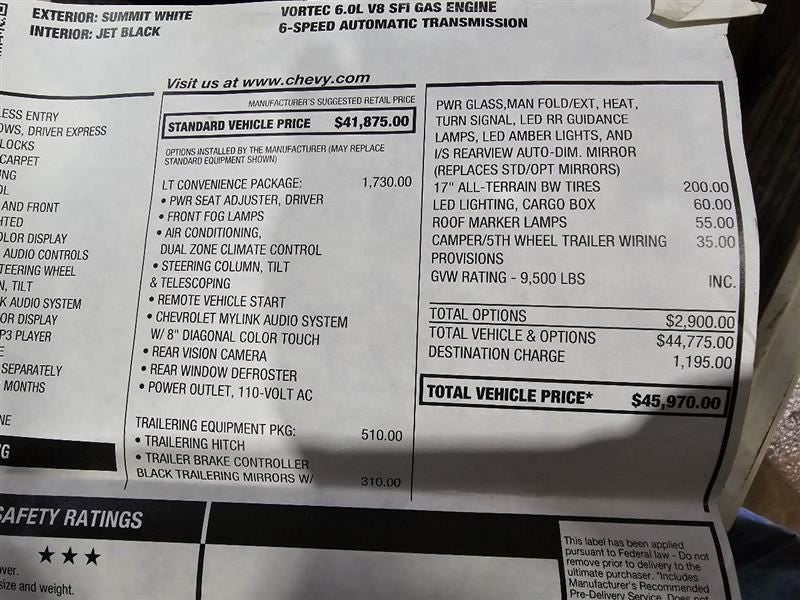 Fan Blade 6.0L Fits 11-19 SIERRA 2500 PICKUP 597230