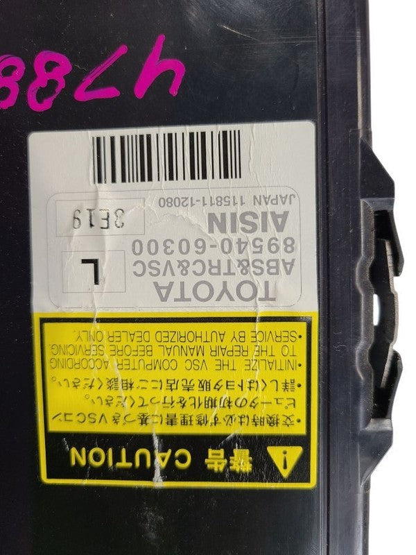 Chassis ECM ABS Skid Control Left Hand Kick Panel Fits 03-04 LEXUS GX4