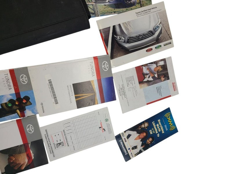 TUNDRA    2011 Owners Manual 628491