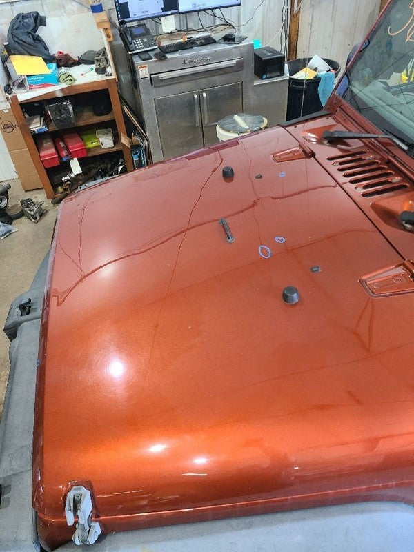 Hood VIN W 6th Digit Jk Body Flat Center Fits 13-18 WRANGLER 674300