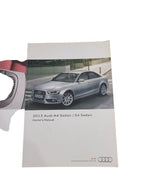 A4 AUDI   2013 Owners Manual 644981