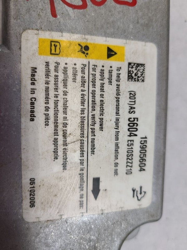 Chassis ECM Below Center Console ID 25989704 Fits 06-11 DTS 604456