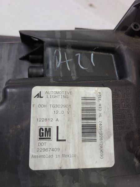 Driver Left Headlight Without Adaptive Headlamps Fits 13-17 XTS 549051
