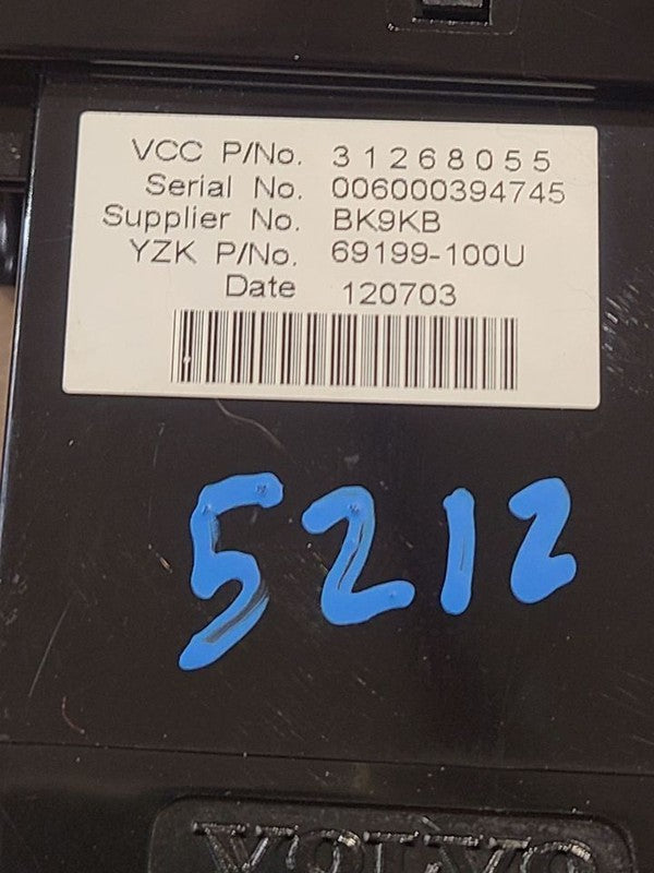 Audio Equipment Radio Display Screen Fits 07-13 VOLVO 30 SERIES 645208