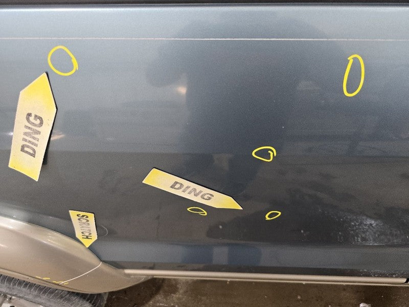 Passenger Rear Side Door With Fender Flare Fits 98-02 ISUZU TROOPER 64