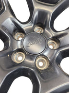Wheel 17x7-1/2 Road Wheel 5 Spoke Painted Black Fits 19-23 CHEROKEE 66