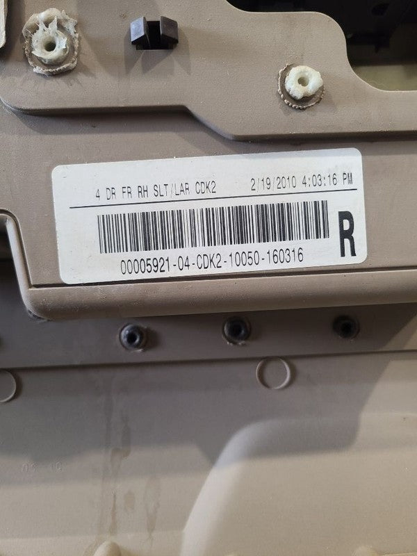 RAM2500   2010 Front Door Trim Panel 661990