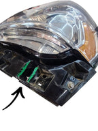 Driver Headlight Halogen Chrome Bezel Fits 19-24 DODGE 2500 PICKUP 674