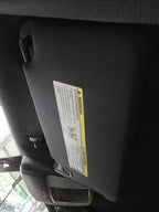 Driver Sun Visor Illuminated Without Sunroof Fits 15-20 CHARGER 585191