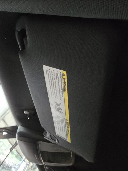 Driver Sun Visor Illuminated Without Sunroof Fits 15-20 CHARGER 585191
