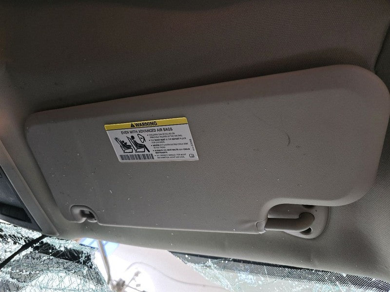 Passenger Sun Visor Crew Cab 4 Door Fits 09-12 DODGE 1500 PICKUP 61449
