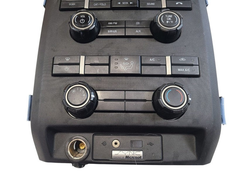 Audio Equipment Radio Control Panel Fits 12-14 FORD F150 668636 4L3A17