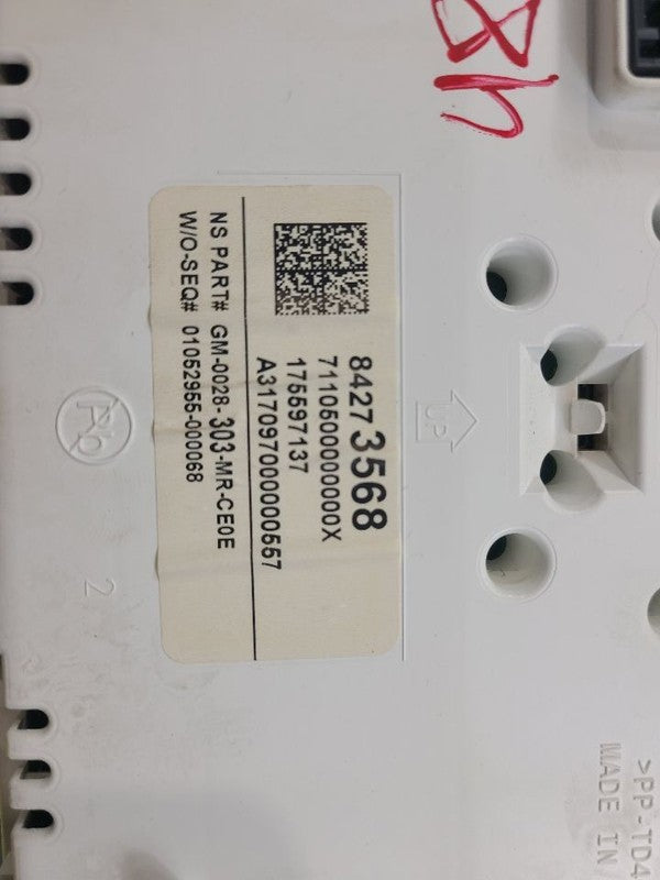 Speedometer Cluster ID 84332429 Fits 17-20 IMPALA 607847