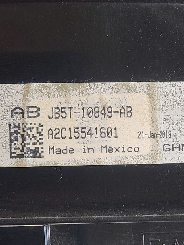 Speedometer MPH ID JB5T-10849-AA Thru JB5T-10849-AC Fits 18 EXPLORER 6