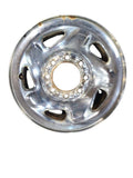 Wheel 16x6-1/2 Steel 8 Lug 5 Slot Chrome Fits 98-03 DODGE 1500 VAN 656