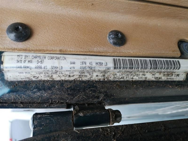 Rear Seat Fits 1997 WRANGLER 242222