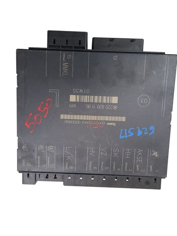Chassis ECM 129 Type Memory Seat SL500 Fits 94-02 MERCEDES S-CLASS 629