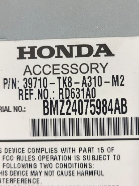 Info-GPS-TV Screen Display Screen Dash Mounted EX Fits 11-13 ODYSSEY 5