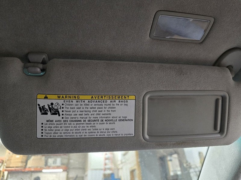 Passenger Sun Visor Illuminated Fits 07-09 LEXUS LS460 623561