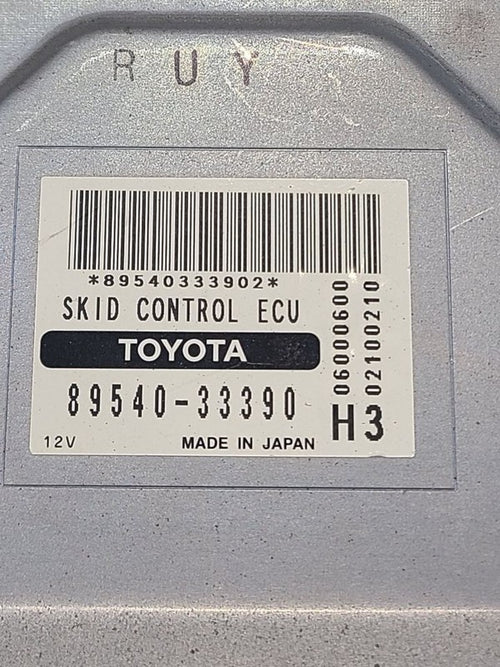 Chassis ECM ABS VIN B 5th Digit Hybrid Fits 07-09 CAMRY 671632